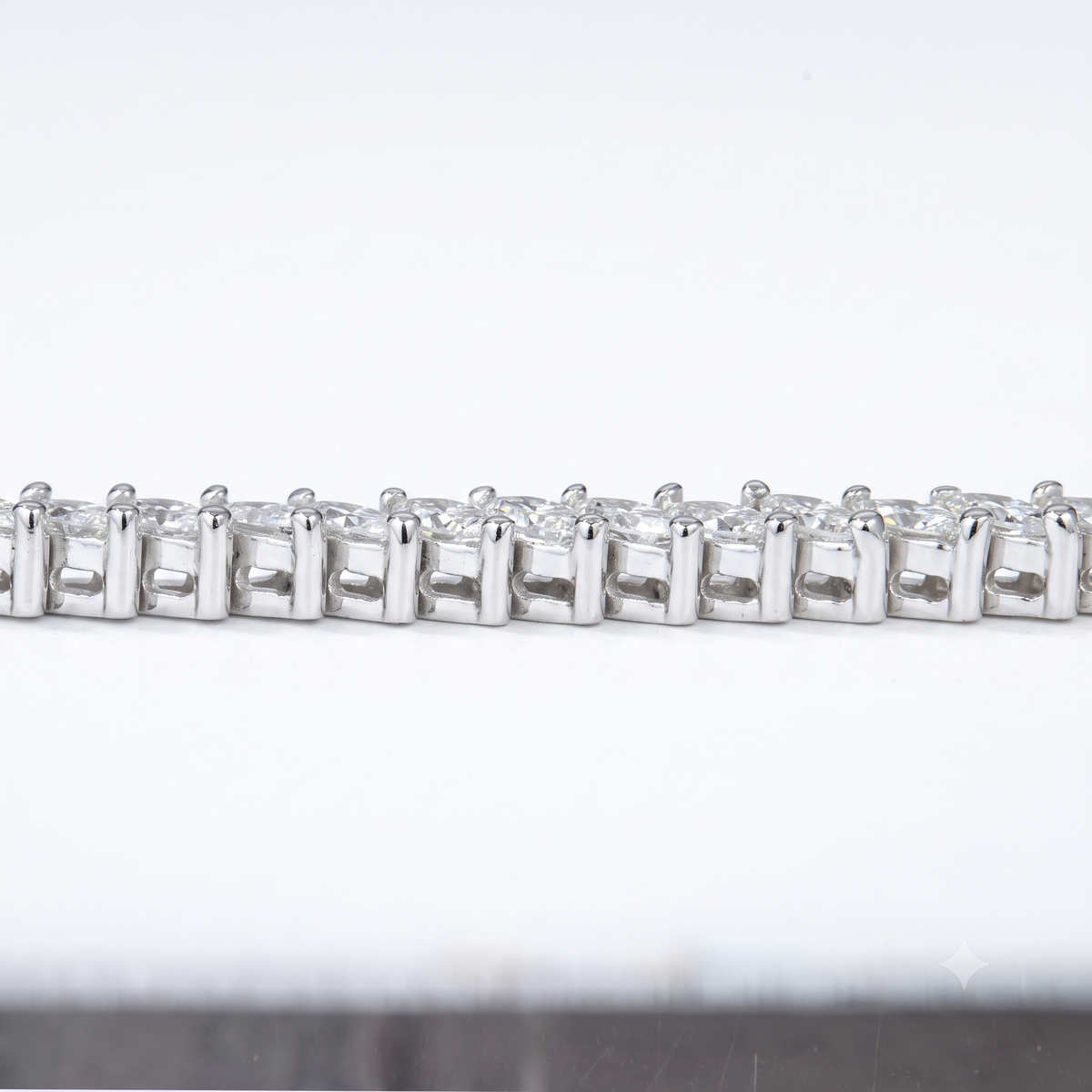 6.1 CT Marquise Cut Prong Tennis Bracelet in 925 Sterling Silver