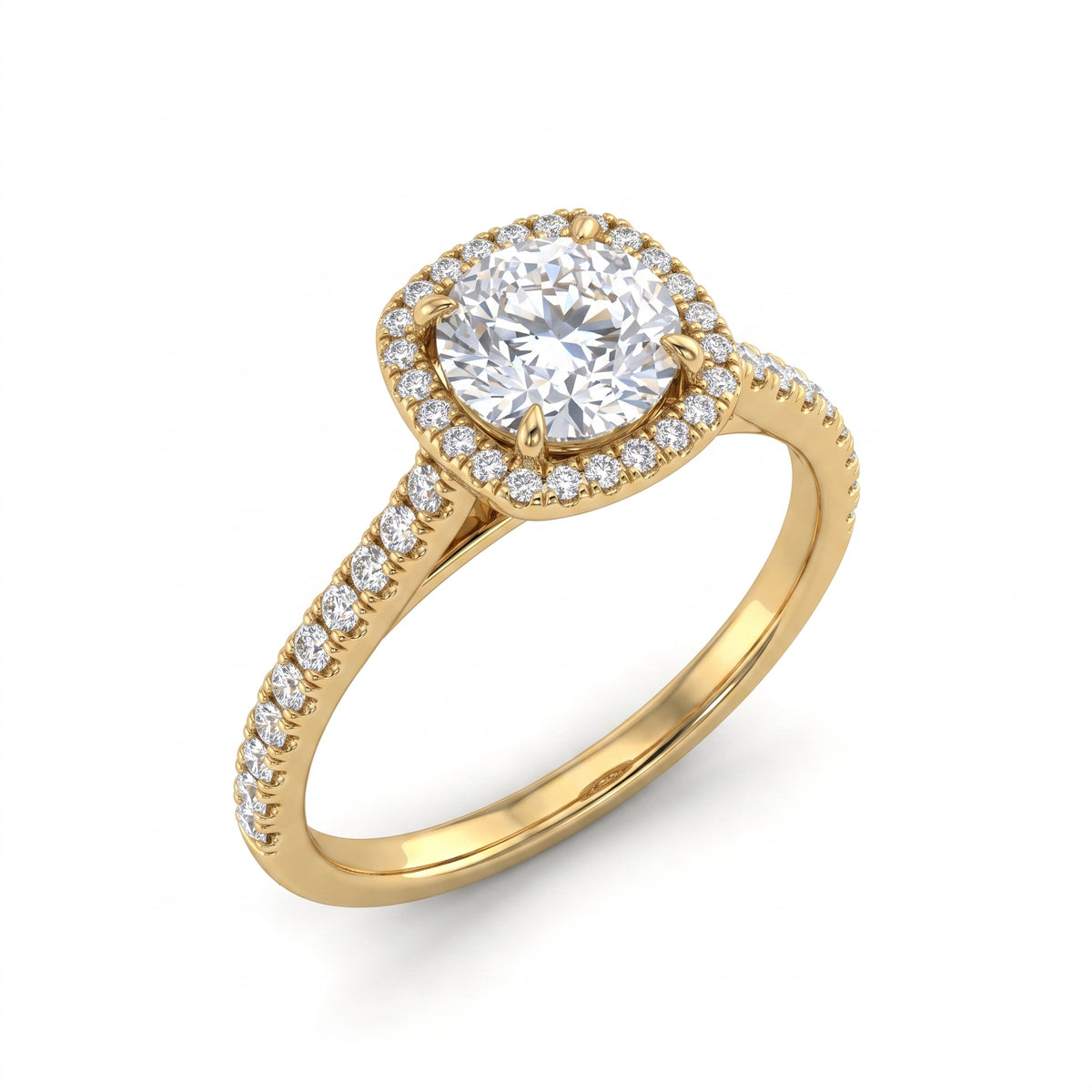 2.36 CT Round Brilliant 925 Sterling Silver Ring