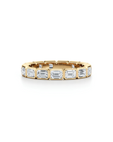 2.25 CT Emerald Cut 925 Sterling Silver Ring
