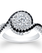 1.8 CT Round Brilliant 925 Sterling Silver Ring