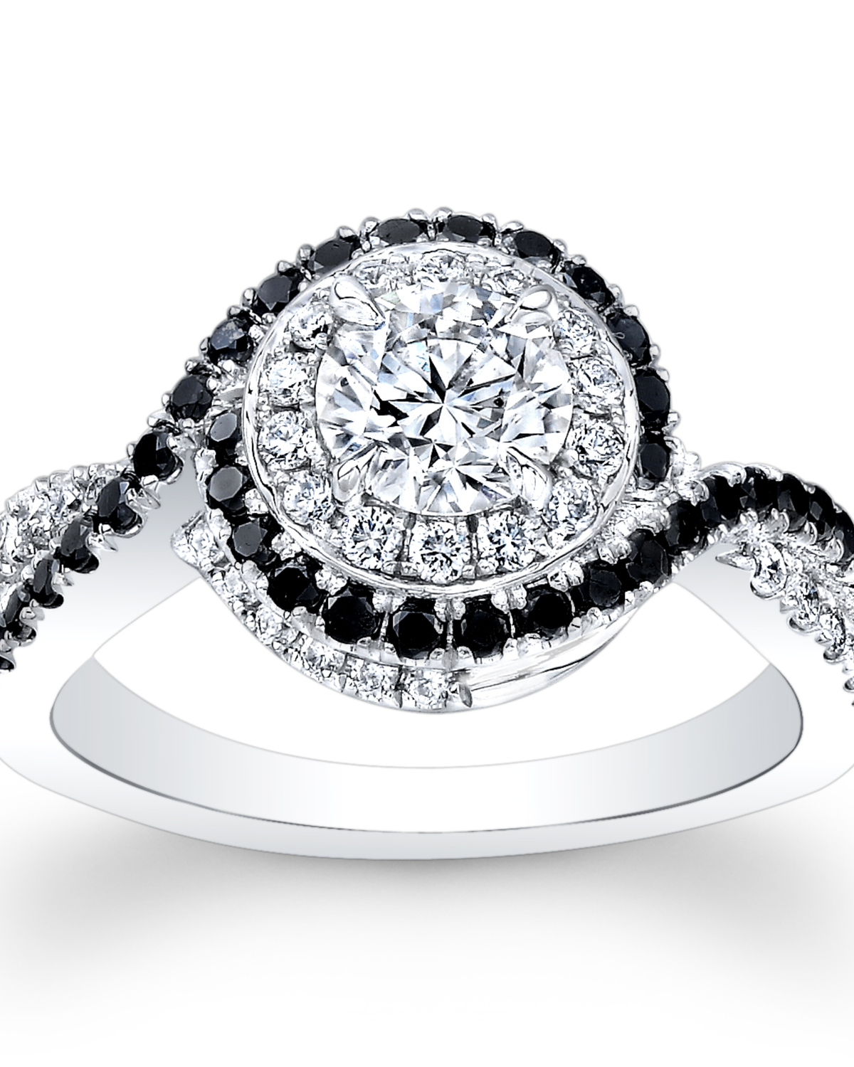 1.8 CT Round Brilliant 925 Sterling Silver Ring