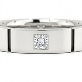 0.2 CT Princess Cut 925 Sterling Silver Ring