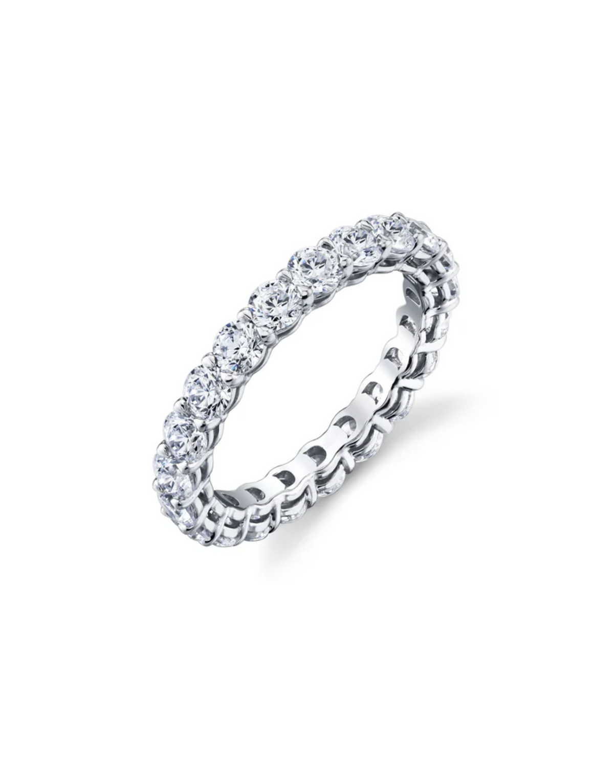 1.2 CT Round Brilliant 925 Sterling Silver Ring