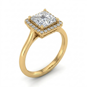2.2 CT Princess Cut Multi-Shape 925 Sterling Silver Ring
