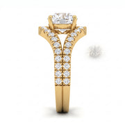 2.83 CT Round Brilliant 925 Sterling Silver Ring