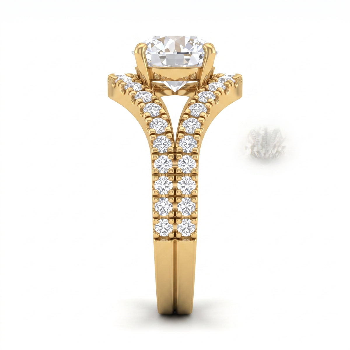 2.83 CT Round Brilliant 925 Sterling Silver Ring