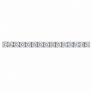 3 CT Round Cut Prong Tennis Bracelet in 925 Sterling Silver