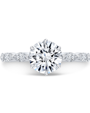 1.6 CT Round Brilliant Multi-Shape 925 Sterling Silver Ring