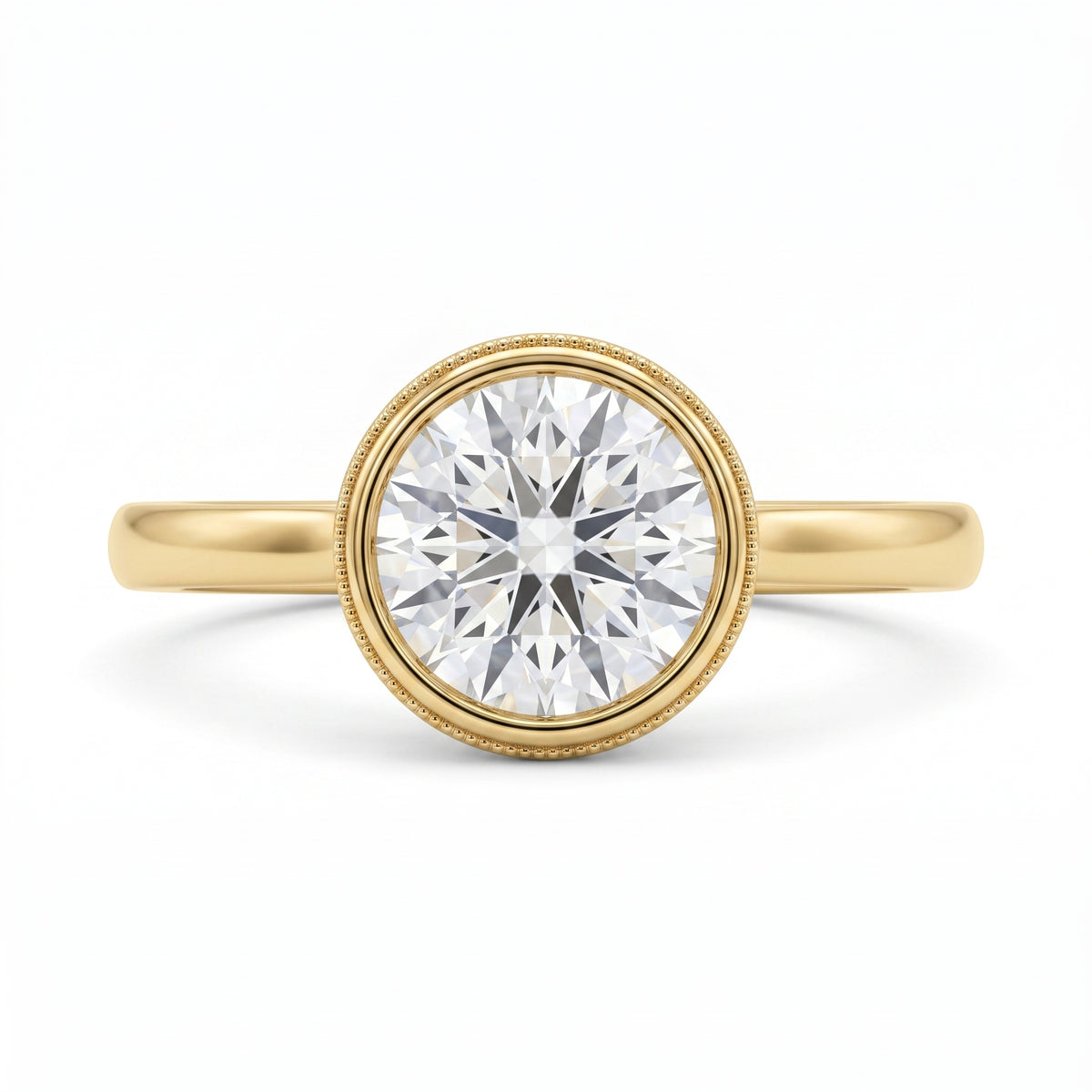 2.14 CT Round Brilliant 925 Sterling Silver Ring