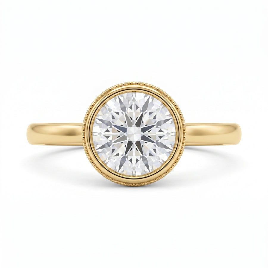 2.14 CT Round Brilliant 925 Sterling Silver Ring