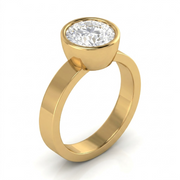 3 CT Round Brilliant 925 Sterling Silver Ring