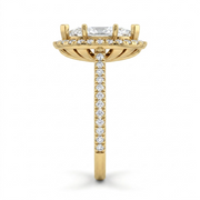 2.72 CT Marquise Cut Multi-Shape 925 Sterling Silver Ring