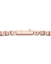 6 CT Emerald Cut Bezel Tennis Bracelet in 925 Sterling Silver