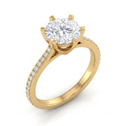 2.22 CT Round Brilliant 925 Sterling Silver Ring