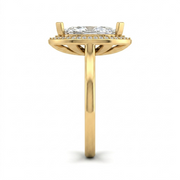 2.16 CT Marquise Cut Multi-Shape 925 Sterling Silver Ring