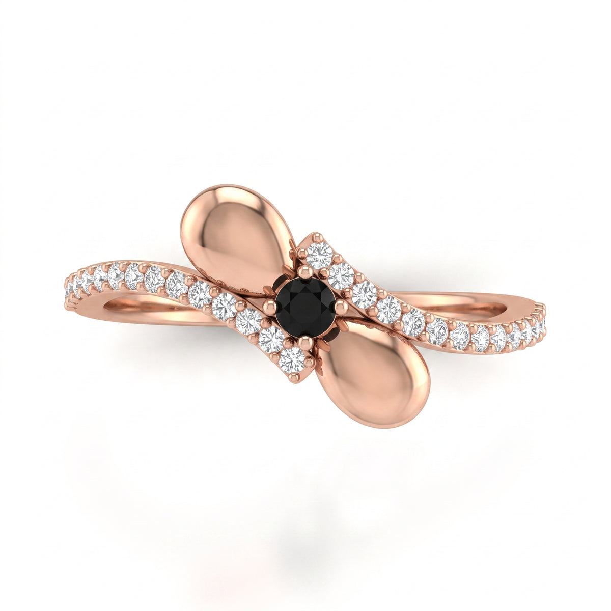 0.2 CT Round Brilliant 925 Sterling Silver Ring