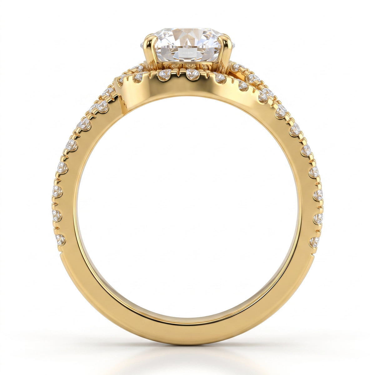 2.83 CT Round Brilliant 925 Sterling Silver Ring