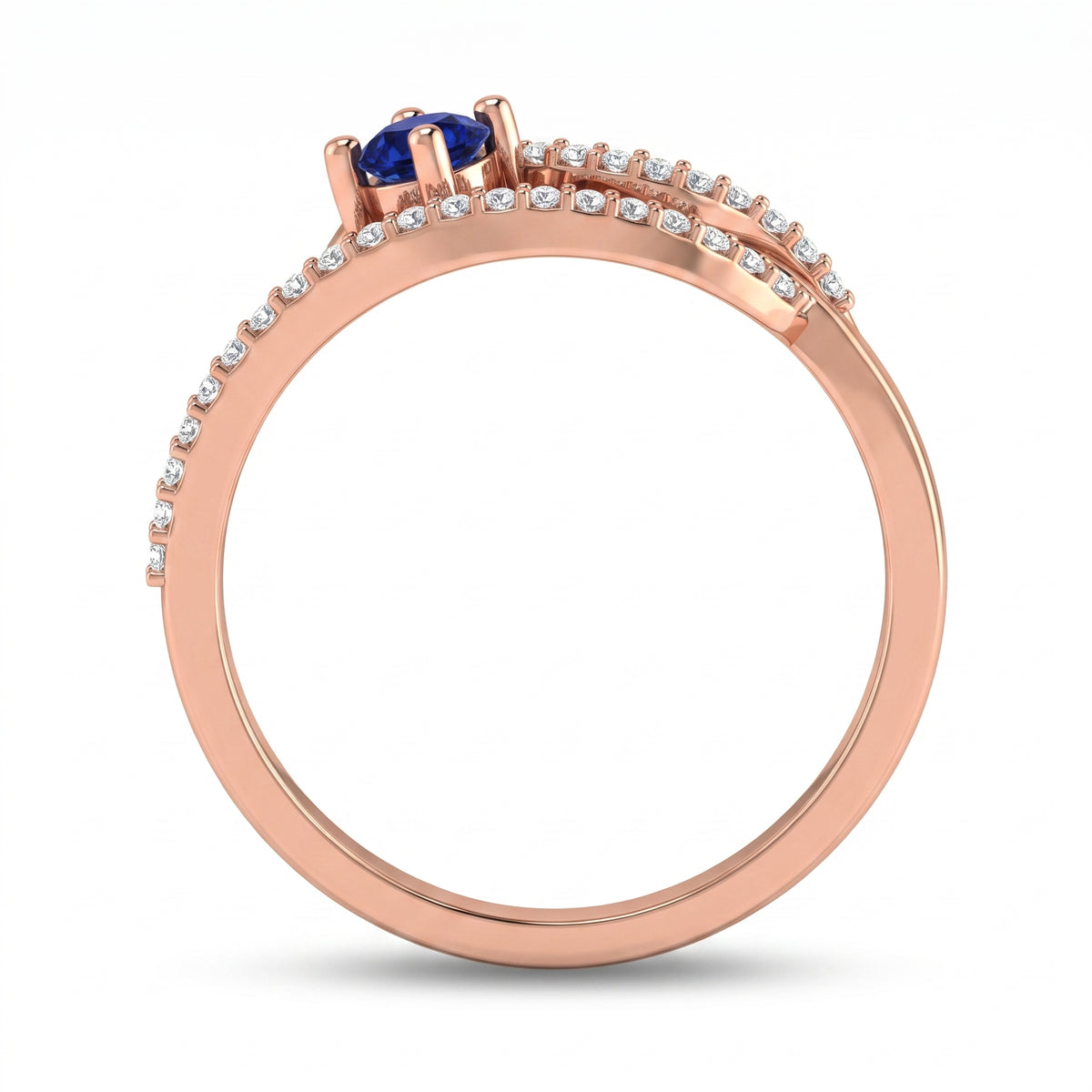 1.25 CT Round Brilliant 925 Sterling Silver Ring