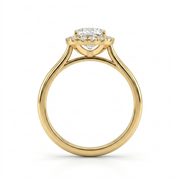 1.27 CT Cushion Cut Multi-Shape 925 Sterling Silver Ring