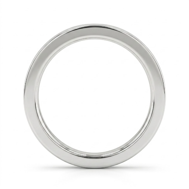 0.2 CT Baguette 925 Sterling Silver Ring