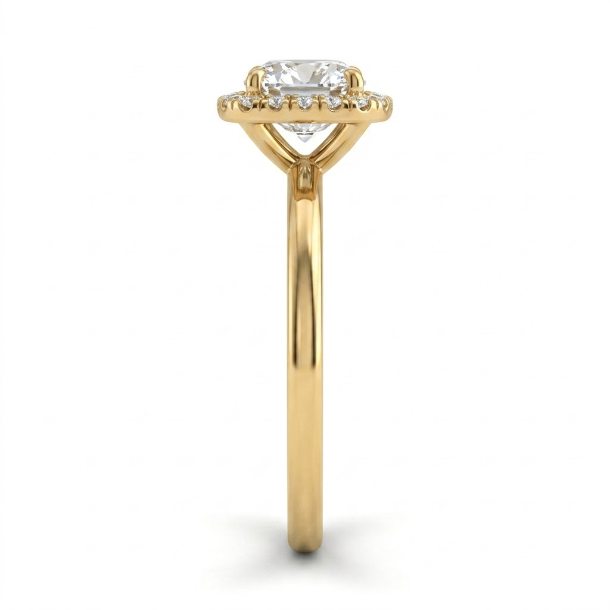 1.41 CT Cushion Cut Multi-Shape 925 Sterling Silver Ring
