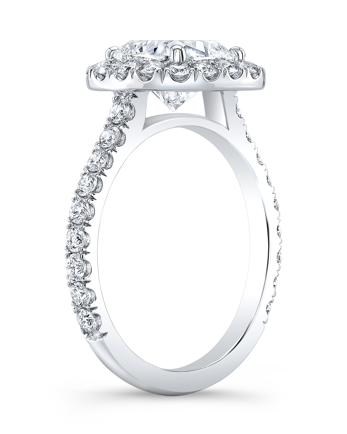 1.68 CT Round Brilliant 925 Sterling Silver Ring