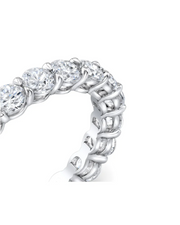 1.2 CT Round Brilliant 925 Sterling Silver Ring