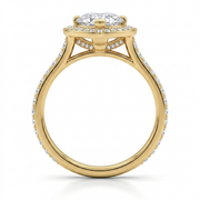 2.46 CT Heart Cut Multi-Shape 925 Sterling Silver Ring
