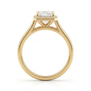 1.15 CT Emerald Cut Multi-Shape 925 Sterling Silver Ring