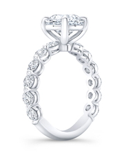 2.2 CT Round Brilliant 925 Sterling Silver Ring