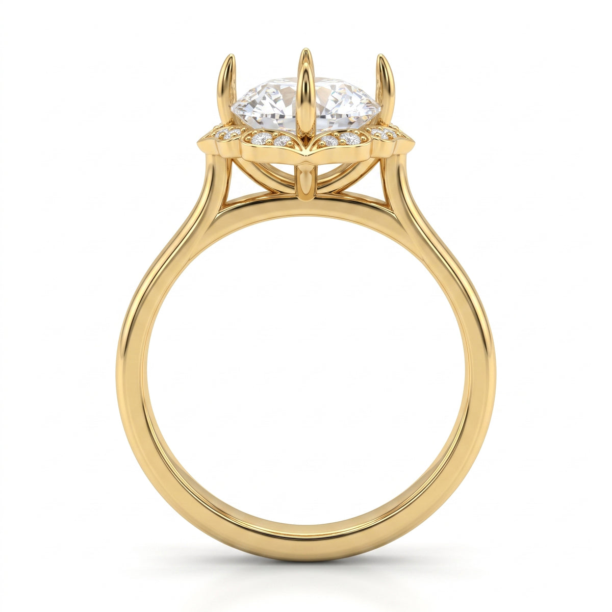2.12 CT Round Brilliant 925 Sterling Silver Ring