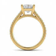 1.24 CT Princess Cut Multi-Shape 925 Sterling Silver Ring