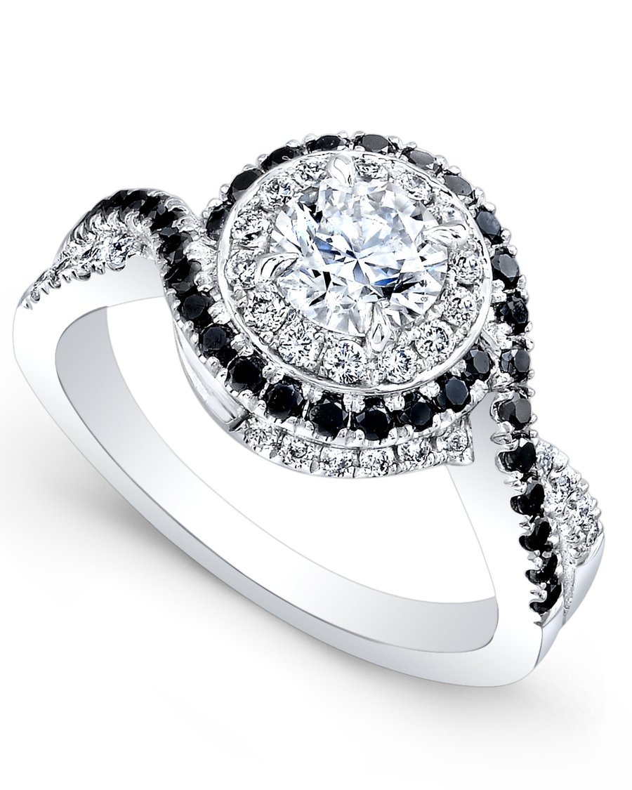 1.8 CT Round Brilliant 925 Sterling Silver Ring
