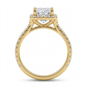 2.57 CT Princess Cut Multi-Shape 925 Sterling Silver Ring