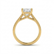 1.24 CT Princess Cut Multi-Shape 925 Sterling Silver Ring