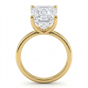 5 CT Emerald Cut 925 Sterling Silver Ring