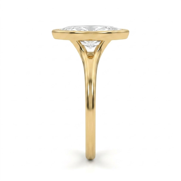 3 CT Marquise Cut 925 Sterling Silver Ring