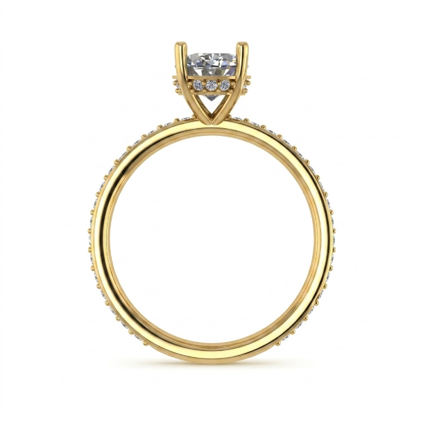 1.46 CT Oval Multi-Shape 925 Sterling Silver Ring