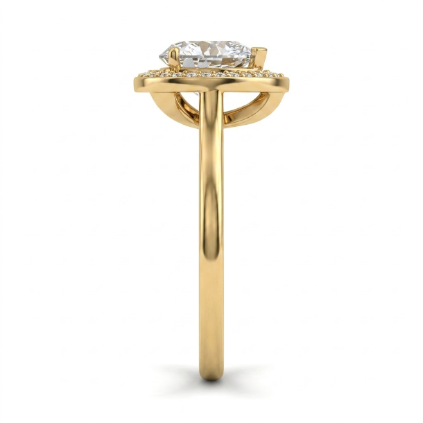 2.16 CT Heart Cut Multi-Shape 925 Sterling Silver Ring