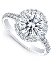 1.68 CT Round Brilliant 925 Sterling Silver Ring