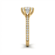 1.43 CT Round Brilliant 925 Sterling Silver Ring