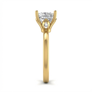 3 CT Cushion Cut 925 Sterling Silver Ring