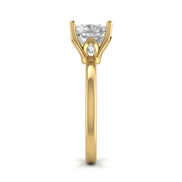 3 CT Cushion Cut 925 Sterling Silver Ring