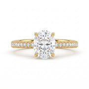2.22 CT Oval Multi-Shape 925 Sterling Silver Ring