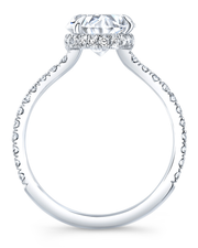 1.5 CT Oval Multi-Shape 925 Sterling Silver Ring