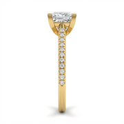 1.22 CT Princess Cut Multi-Shape 925 Sterling Silver Ring