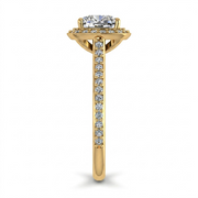 2.42 CT Cushion Cut Multi-Shape 925 Sterling Silver Ring