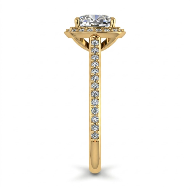 2.42 CT Cushion Cut Multi-Shape 925 Sterling Silver Ring