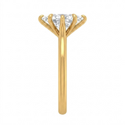 2 CT Marquise Cut 925 Sterling Silver Ring