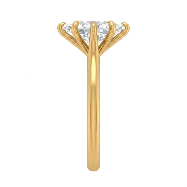 2 CT Marquise Cut 925 Sterling Silver Ring